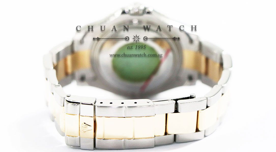 Rolex Midsize Yacht-Master Two-Tone 35mm 168623 White Index - Discontinued - Image 4