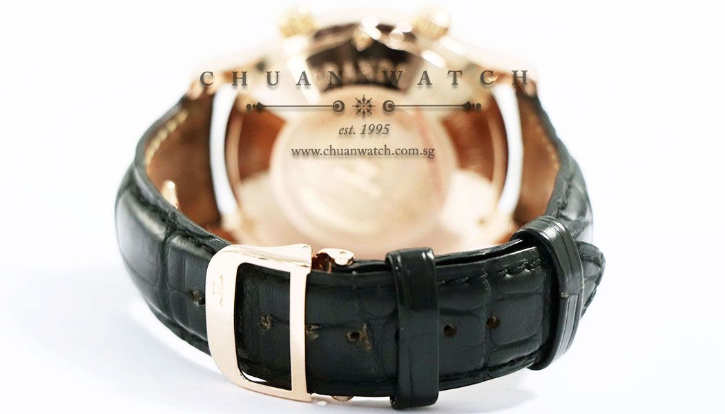 Jaeger-LeCoultre Master Grande Memovox Perpetual Calendar MoonPhase Alarm Rose Gold 41.5mm 146.2.95 - Discontinued - Image 4