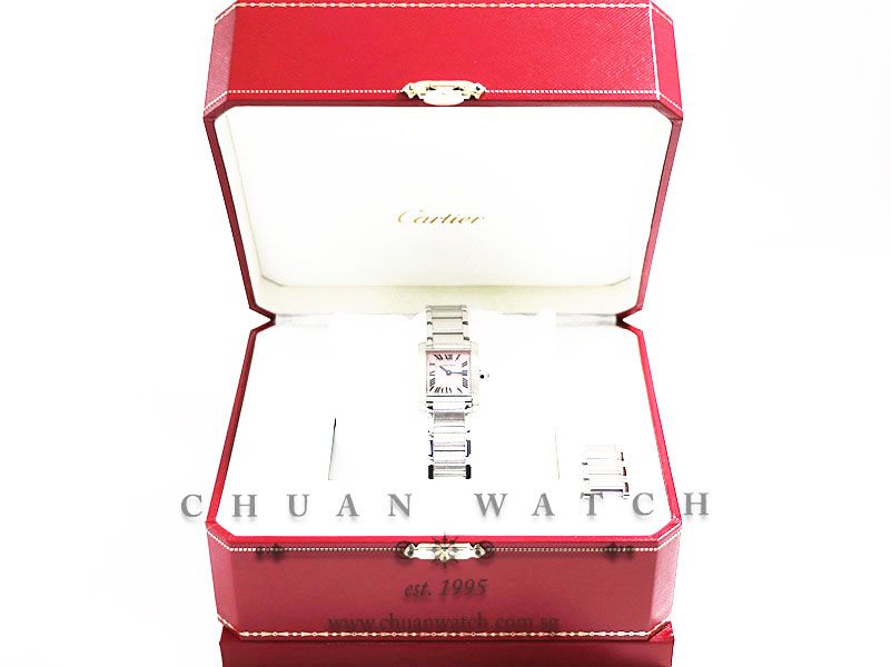 Cartier Ladies Tank Francaise Quartz W51028Q3 - Image 5
