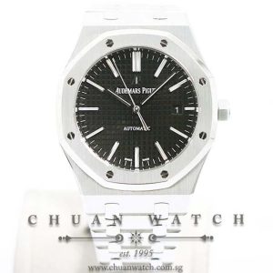 Audemars Piguet Royal Oak Automatic 41mm 15400ST Black - Discontinued