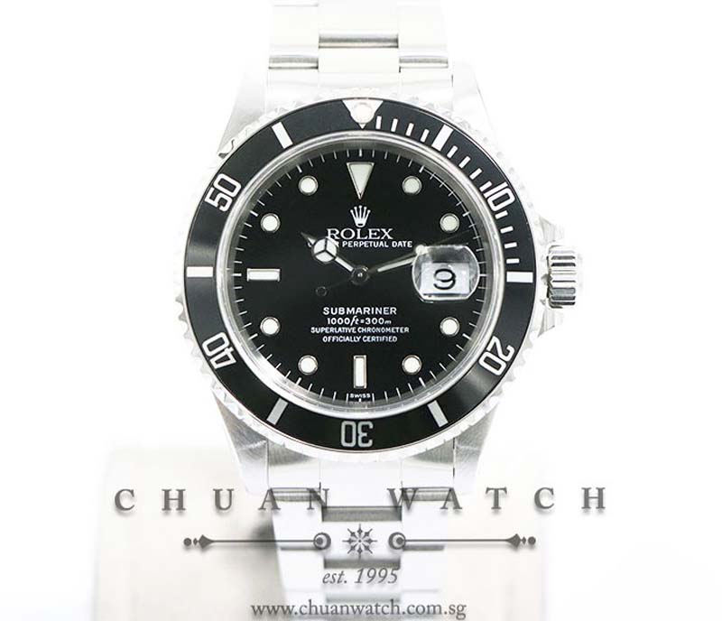 Rolex Submariner Date 16610 Swiss Only - Discontinued