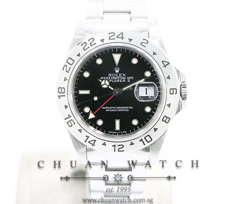 Rolex Explorer II 40mm 16570 Black Tritium - Discontinued