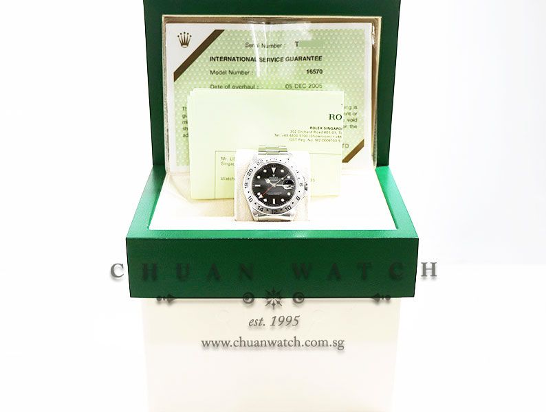 Rolex Explorer II 40mm 16570 Black Tritium - Discontinued - Image 5