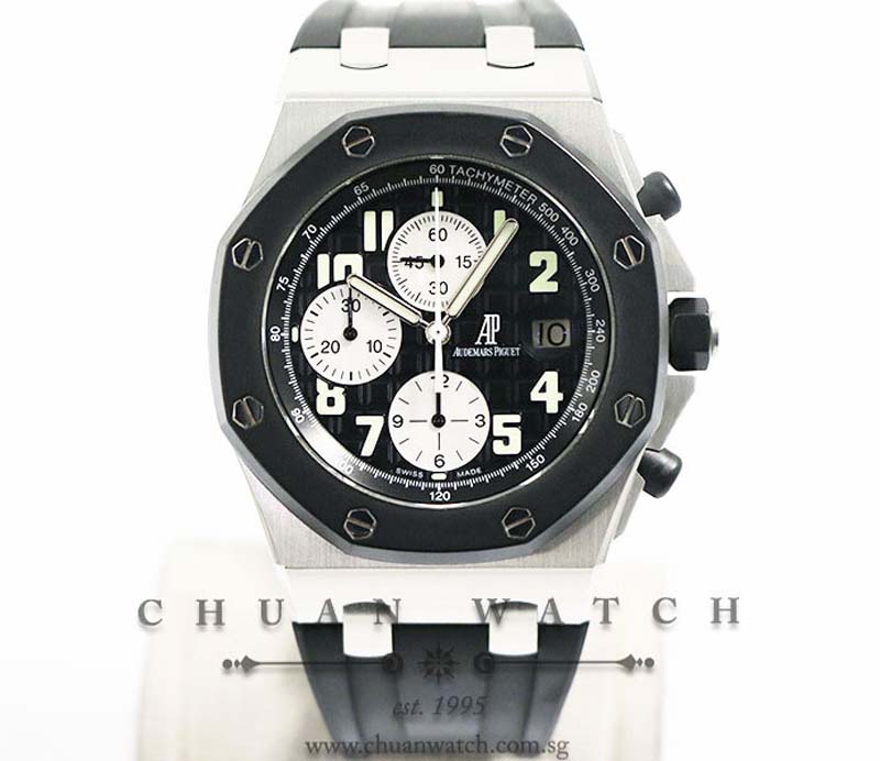 Audemars Piguet Royal Oak Offshore Rubber Clad 42mm 25940SK Black - Discontinued