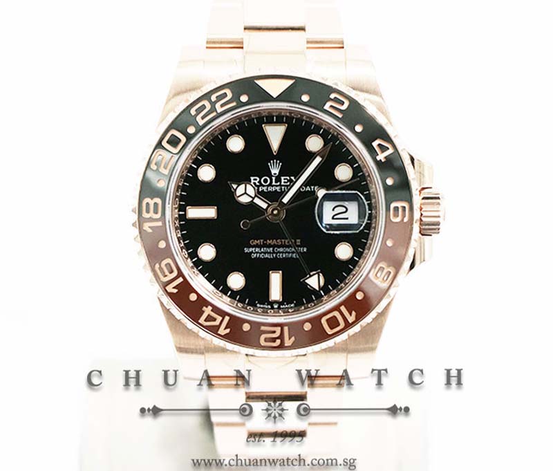 Rolex GMT-Master II Root Beer Everose 126715CHNR