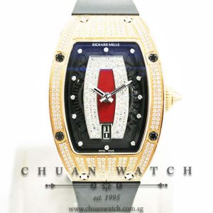 Richard Mille RM007 Rose Gold Top Diamonds Red Jasper - Discontinued