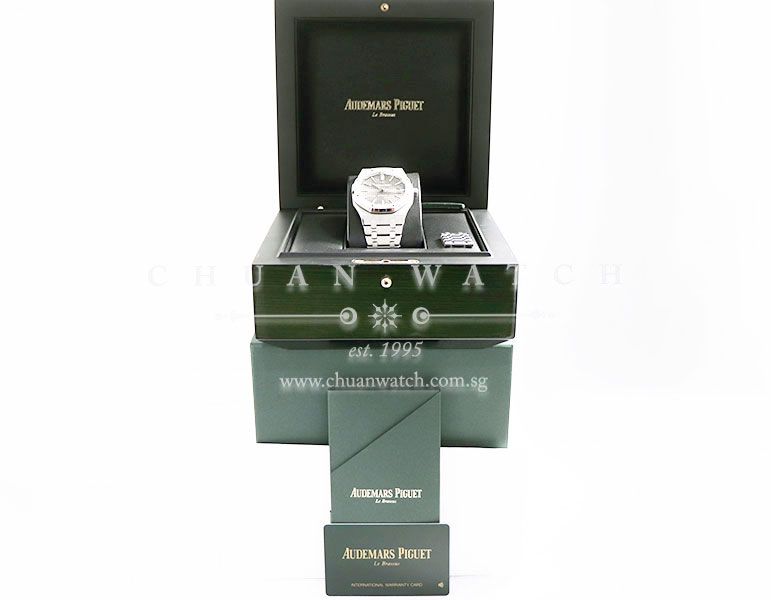 Audemars Piguet Royal Oak Automatic 41mm 15400ST Grey - Discontinued - Image 5