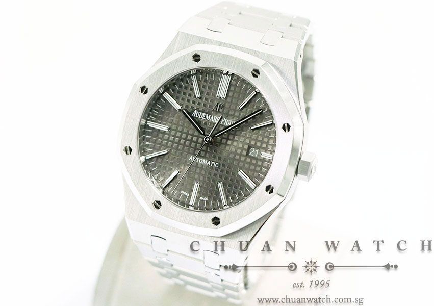 Audemars Piguet Royal Oak Automatic 41mm 15400ST Grey - Discontinued - Image 2