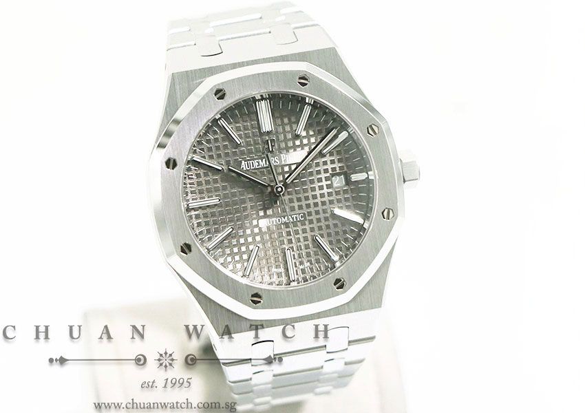 Audemars Piguet Royal Oak Automatic 41mm 15400ST Grey - Discontinued - Image 3
