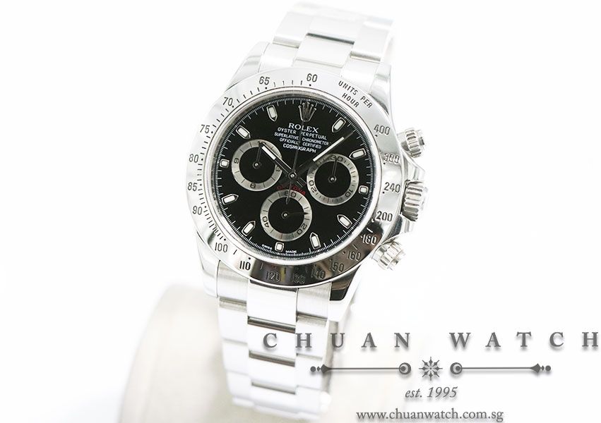Rolex Cosmograph Daytona 116520 Black - Discontinued - Image 2