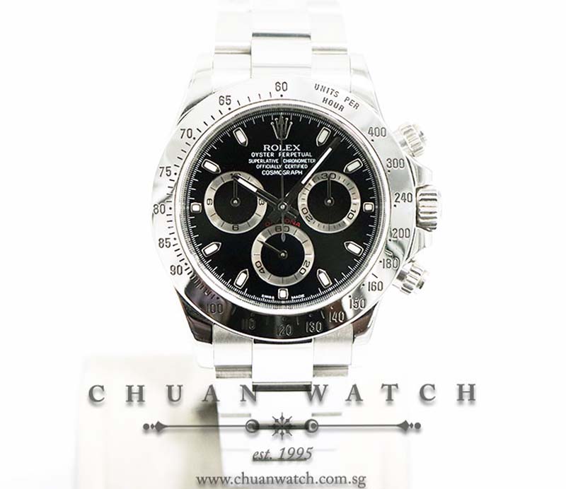 Rolex Cosmograph Daytona 116520 Black - Discontinued