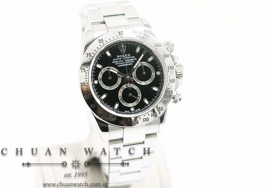 Rolex Cosmograph Daytona 116520 Black - Discontinued - Image 3