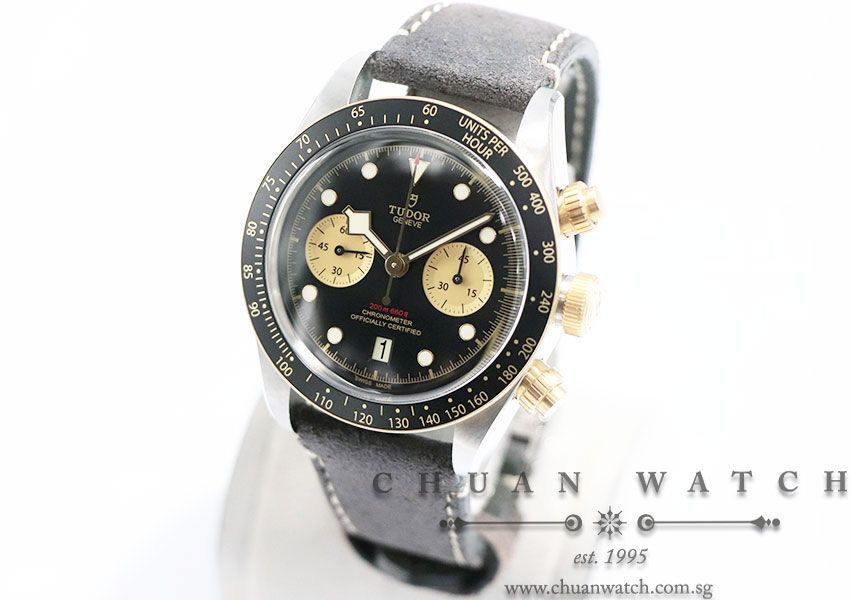 Tudor Heritage Black Bay Chrono S&G 41mm 79363N - Image 2