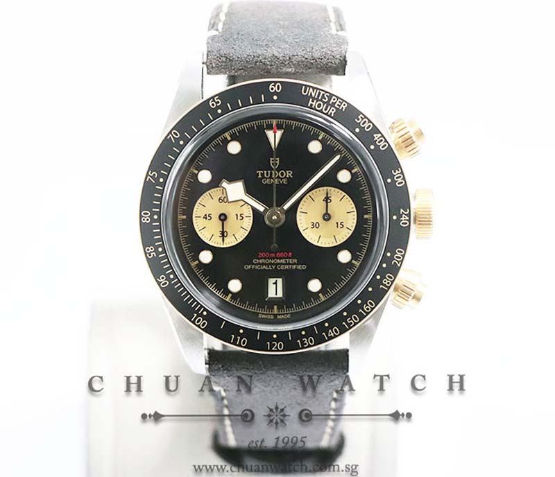 Tudor Heritage Black Bay Chrono S&G 41mm 79363N