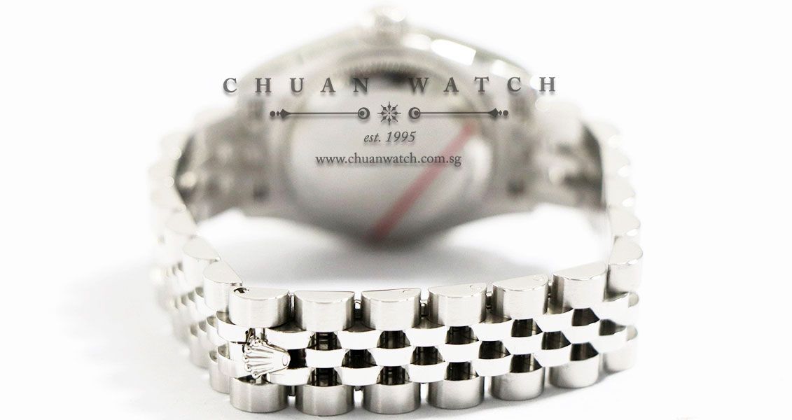 Rolex Ladies DateJust 26mm 179174 Black MOP Roman - Discontinued - Image 4