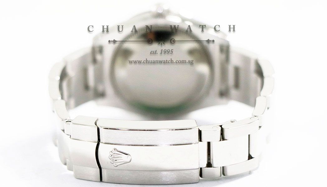 Rolex Boys DateJust 31mm 178344 Dark Rhodium Flowers Arabic.6 - Image 4