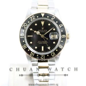 Rolex Vintage GMT-Master Two-Tone 16753 Nipple Dial - Discontinued