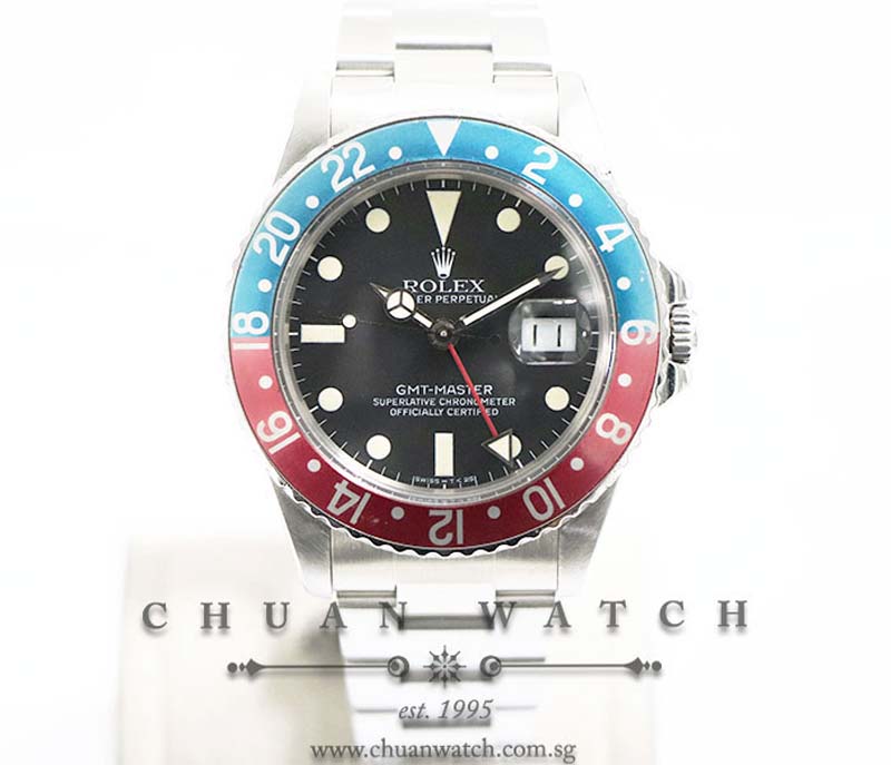 Rolex Vintage GMT-Master Pepsi 16750 Matt Dial - Discontinued