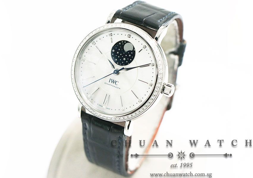 IWC Ladies Portofino MoonPhase Automatic 37mm IW459001 - Discontinued Reference - Image 2