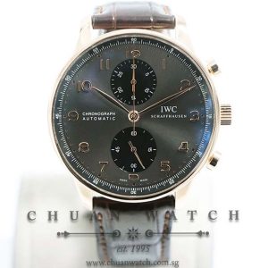 IWC Portuguese Chronograph Rose Gold 40.9mm IW371482 - Discontinued Reference