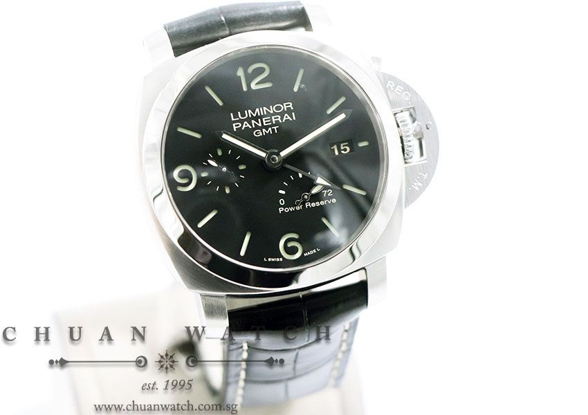Panerai Luminor 1950 3-Days GMT Power-Reserve 44mm Pam 321 N - Discontinued - Image 3