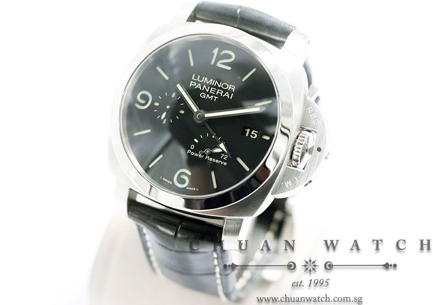 Panerai Luminor 1950 3-Days GMT Power-Reserve 44mm Pam 321 N - Discontinued - Image 2