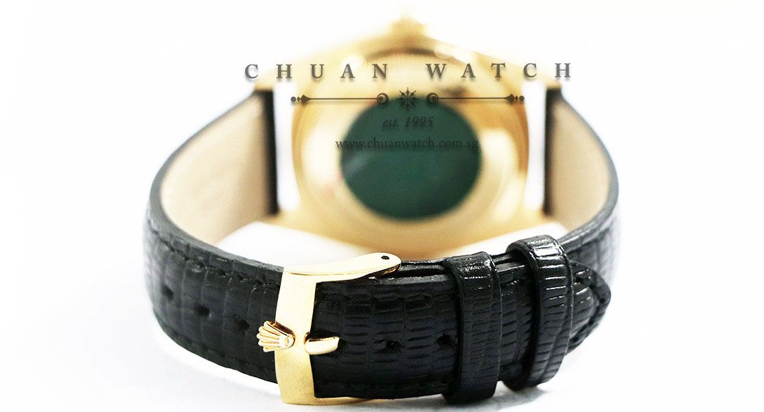 Rolex Vintage Gents DateJust Yellow Gold 36mm 16018 White Roman - Discontinued - Image 4