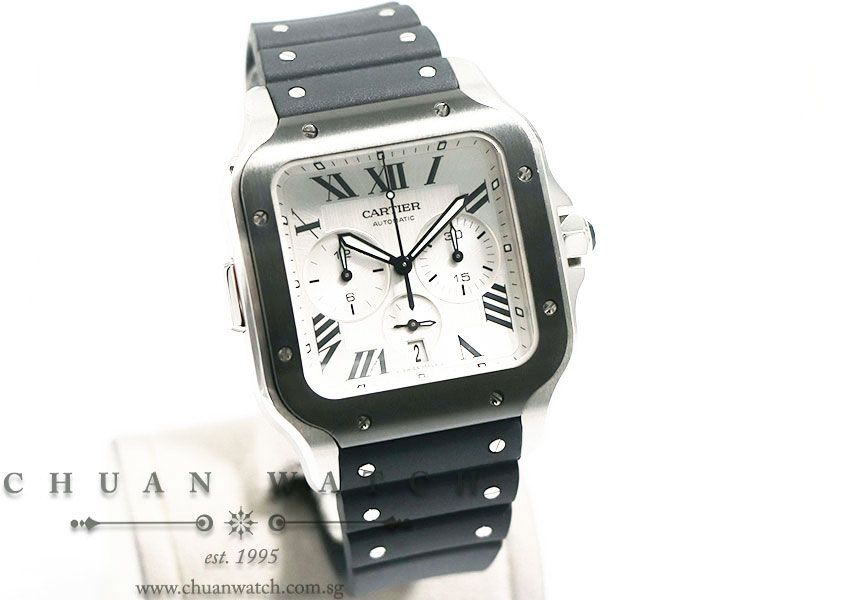 Cartier Santos de Cartier Chronograph XL WSSA0017 - Image 3