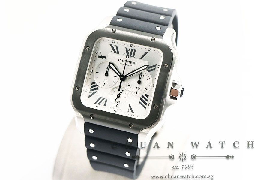 Cartier Santos de Cartier Chronograph XL WSSA0017 - Image 2