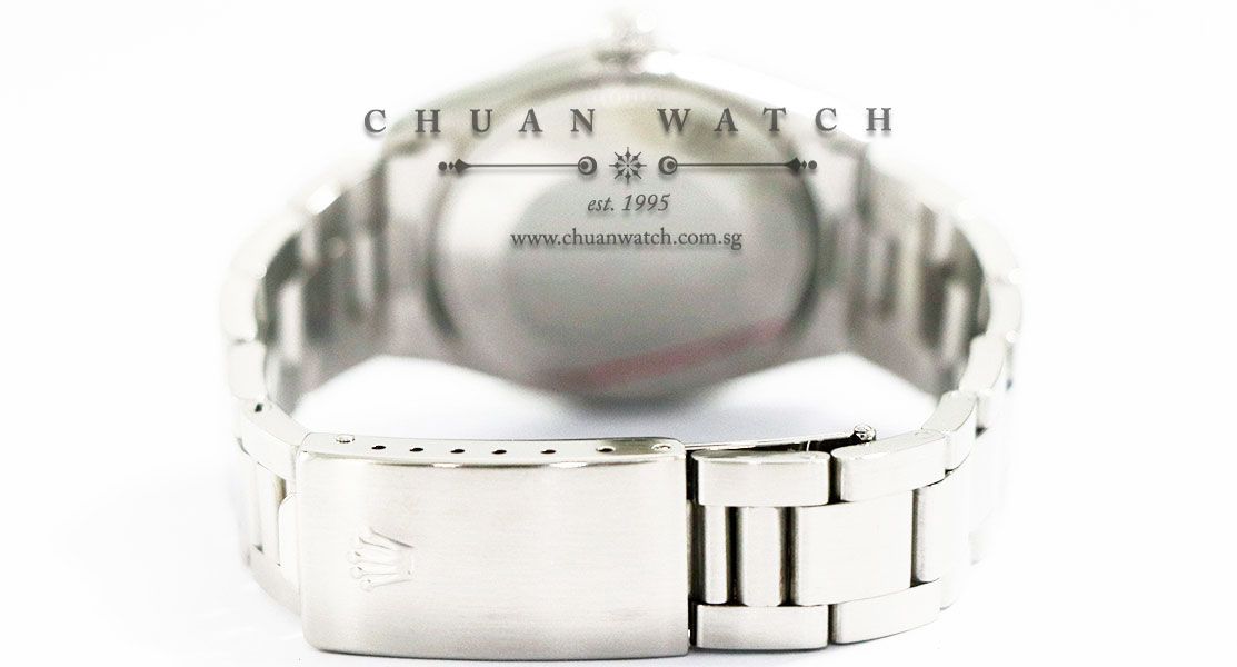 Rolex Vintage Oyster Perpetual Air-King Super Precision 34mm 5500 Silver Index - Discontinued - Image 4