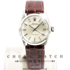Rolex Vintage Oyster-Speedking Precision 30mm 6420 Silver Sunburst Index - Discontinued