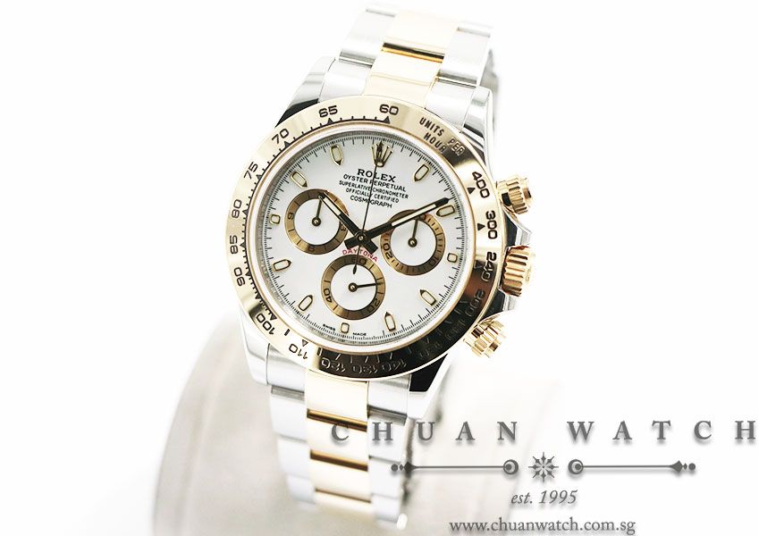 Rolex Cosmograph Daytona Two-Tone 116503 White Index - Image 2