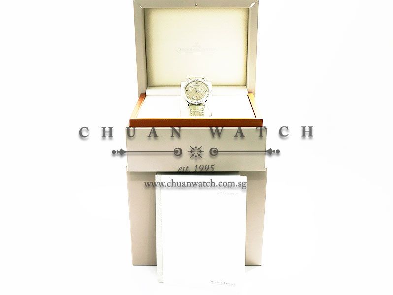 Jaeger-LeCoultre Ladies Master Control Reserve de Marche Steel Diamonds 37mm 140.8.93.S - Discontinued - Image 5