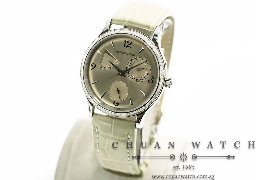 Jaeger-LeCoultre Ladies Master Control Reserve de Marche Steel Diamonds 37mm 140.8.93.S - Discontinued - Image 2