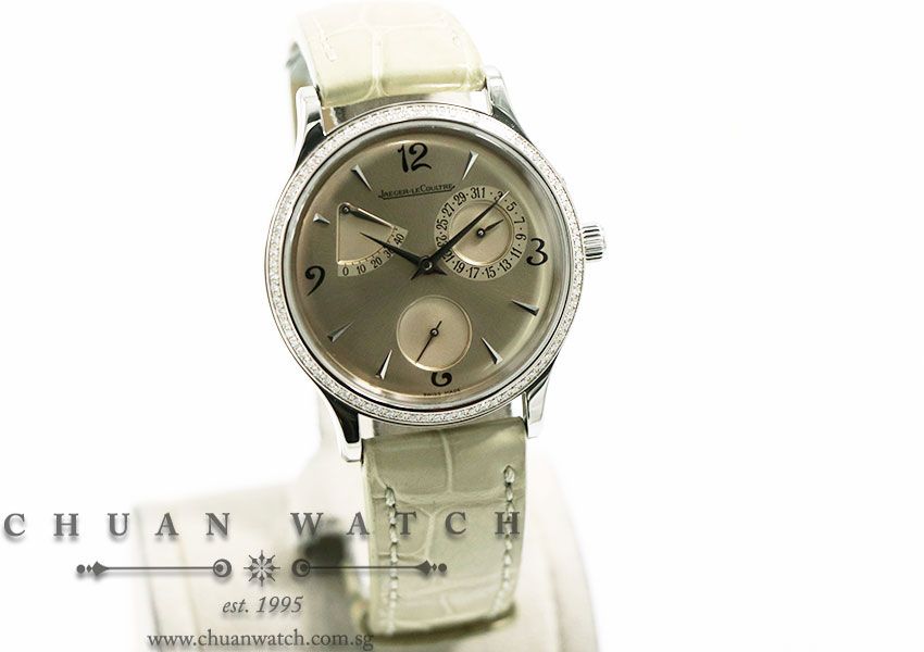 Jaeger-LeCoultre Ladies Master Control Reserve de Marche Steel Diamonds 37mm 140.8.93.S - Discontinued - Image 3