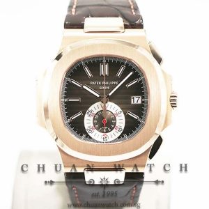 Patek Philippe Nautilus Chronograph Rose Gold 40.5mm 5980R-001