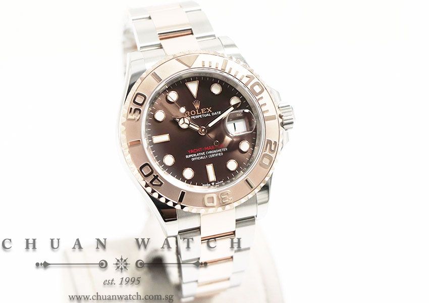 Rolex Gents Yacht-Master Two-Tone 40mm 126621 Chocolate Sunburst - Image 3