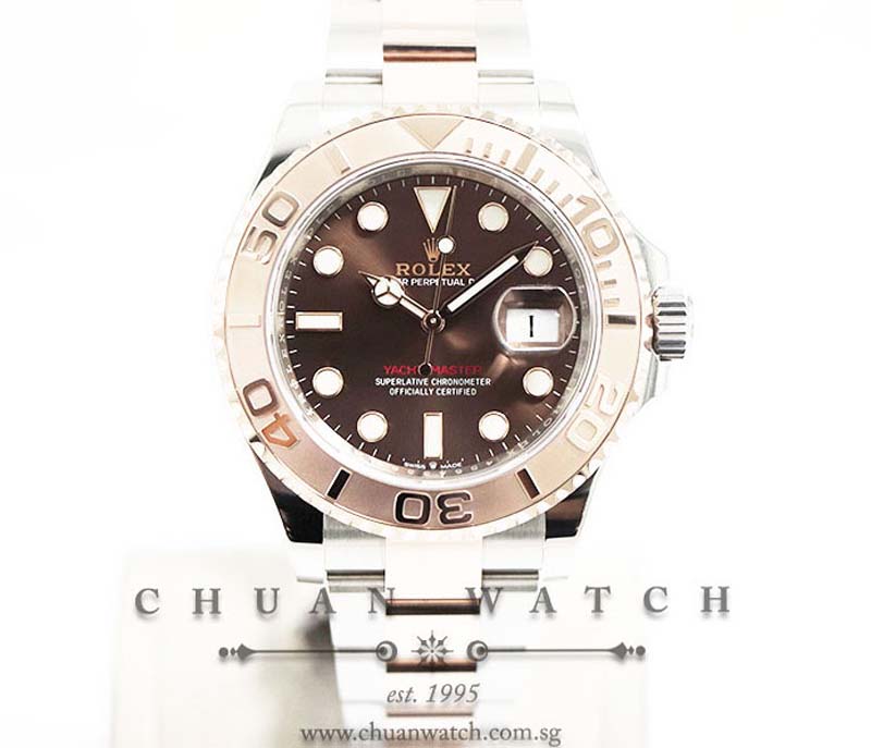 Rolex Gents Yacht-Master Two-Tone 40mm 126621 Chocolate Sunburst