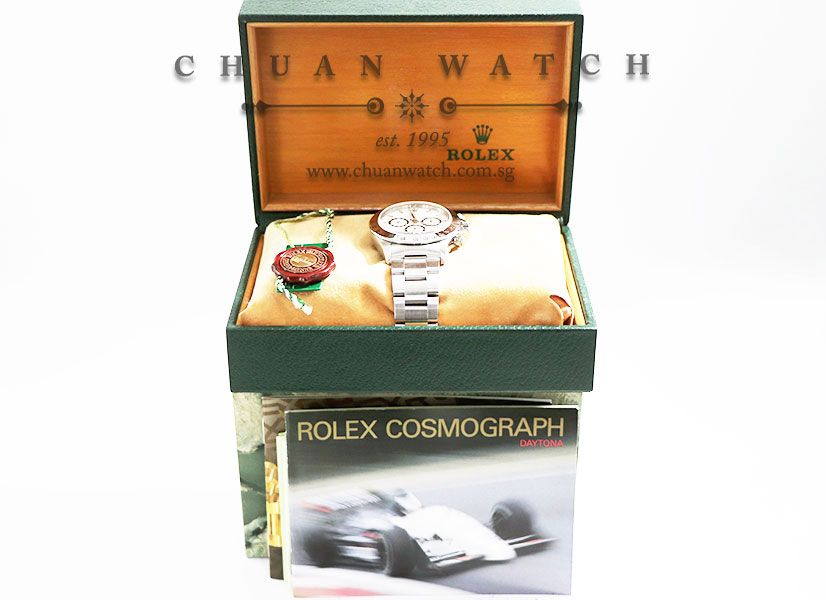Rolex Cosmograph Zenith Daytona 16520 White Inverted-6 - Discontinued - Image 5