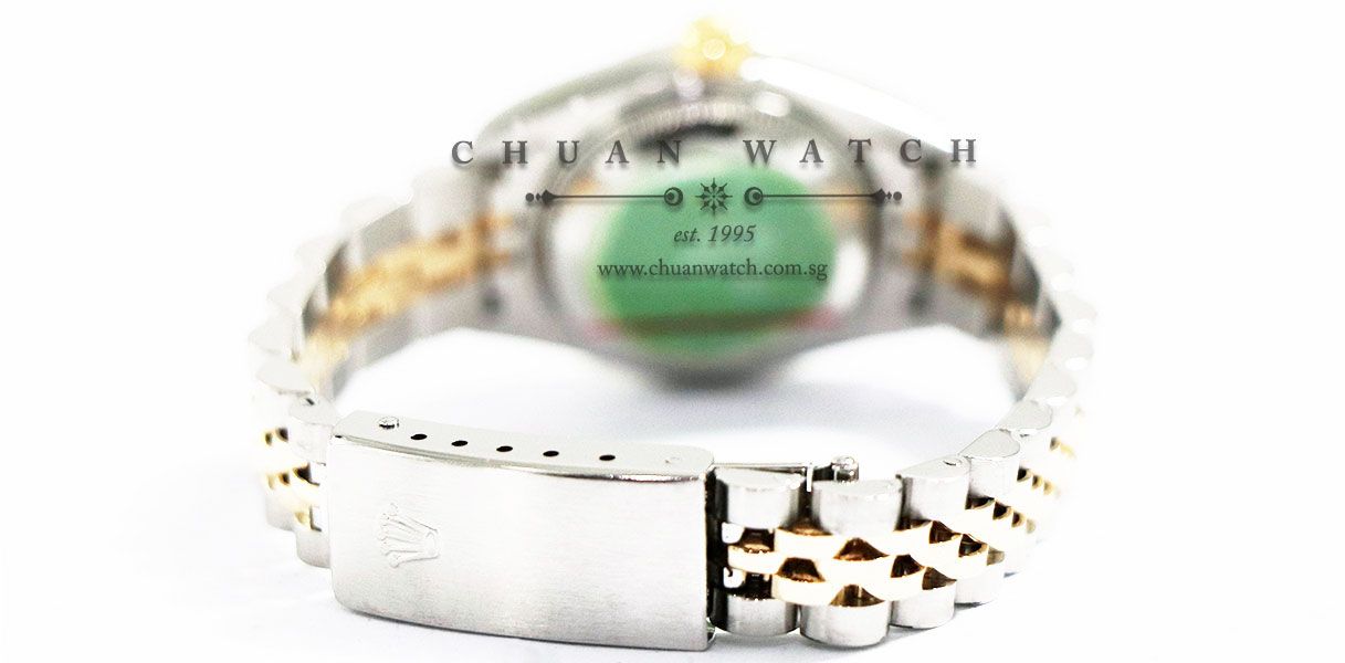 Rolex Ladies DateJust Two-Tone 26mm 79173 Silver Sunburst Diamonds - Discontinued - Image 4