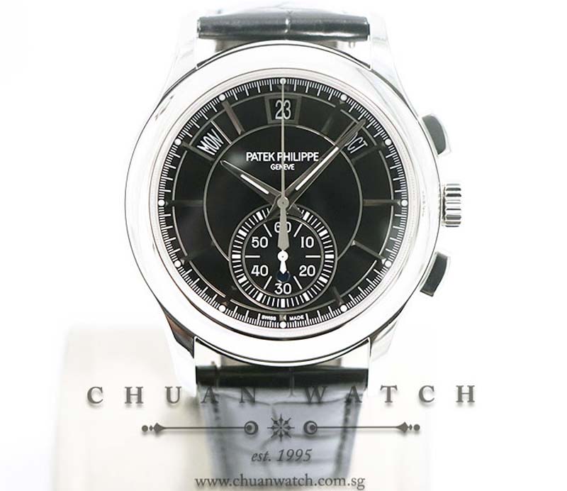 Patek Philippe Annual Calendar Flyback Chronograph Platinum 42mm 5905P-010