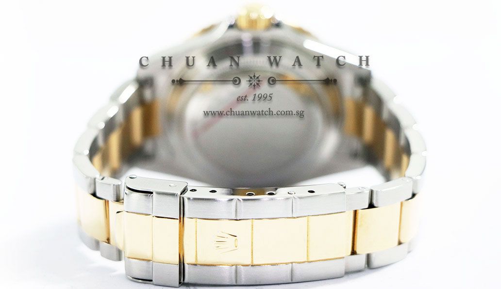 Rolex Submariner Two-Tone 16613 Slate Serti - Discontinued - Image 4