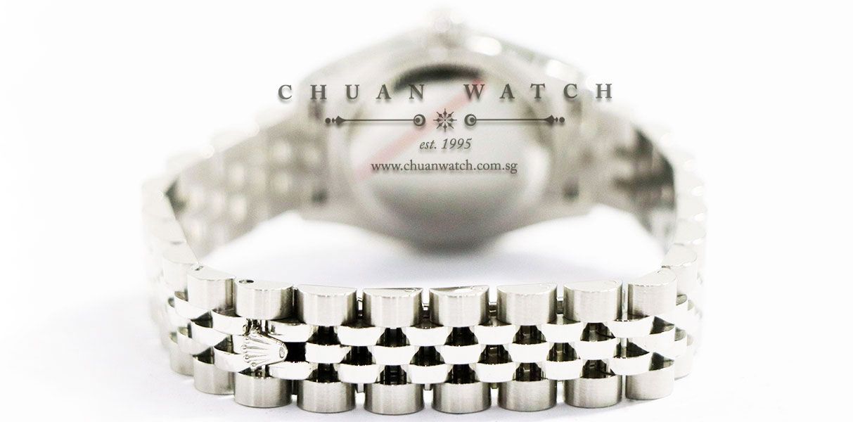 Rolex Ladies DateJust 26mm 179174 Black MOP Diamonds - Discontinued - Image 4