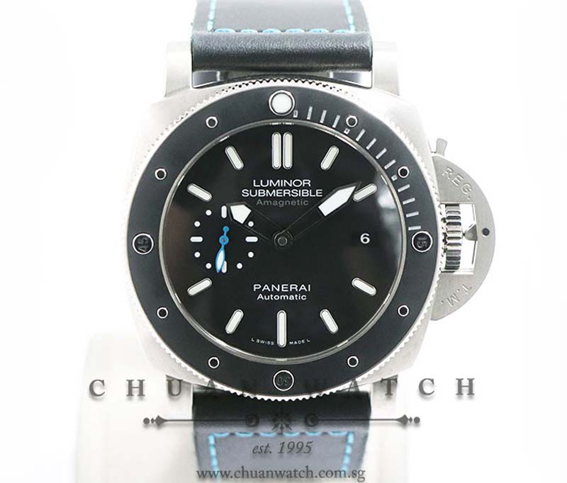 Panerai Luminor Submersible 1950 3-Days Amagnetic Titanio 47mm Pam 1389 T