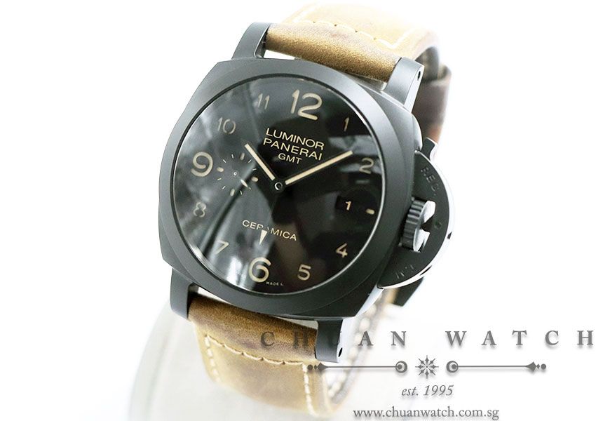 Panerai Luminor 1950 3-Days GMT Ceramica 44mm Pam 441 S - Discontinued - Image 2