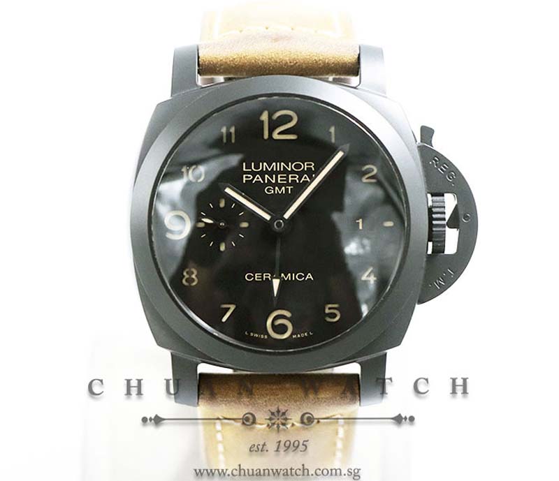 Panerai Luminor 1950 3-Days GMT Ceramica 44mm Pam 441 S - Discontinued