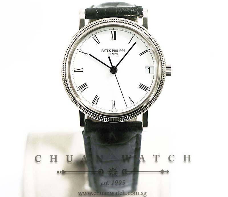 Patek Philippe Calatrava White Gold 33mm 3802/200 - Discontinued