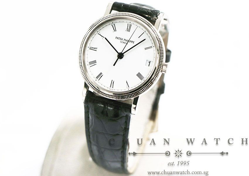 Patek Philippe Calatrava White Gold 33mm 3802/200 - Discontinued - Image 2