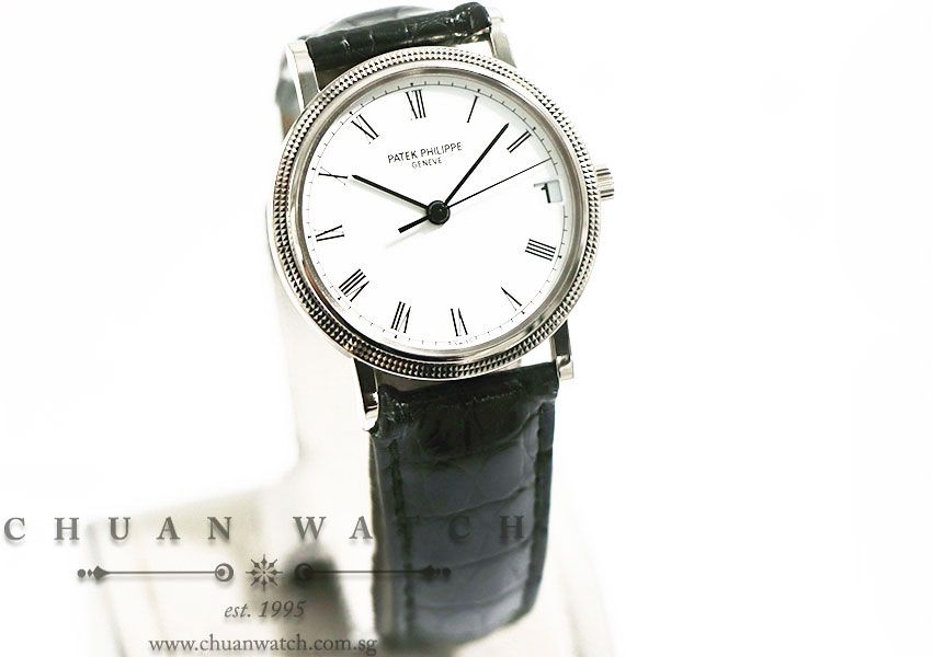 Patek Philippe Calatrava White Gold 33mm 3802/200 - Discontinued - Image 3