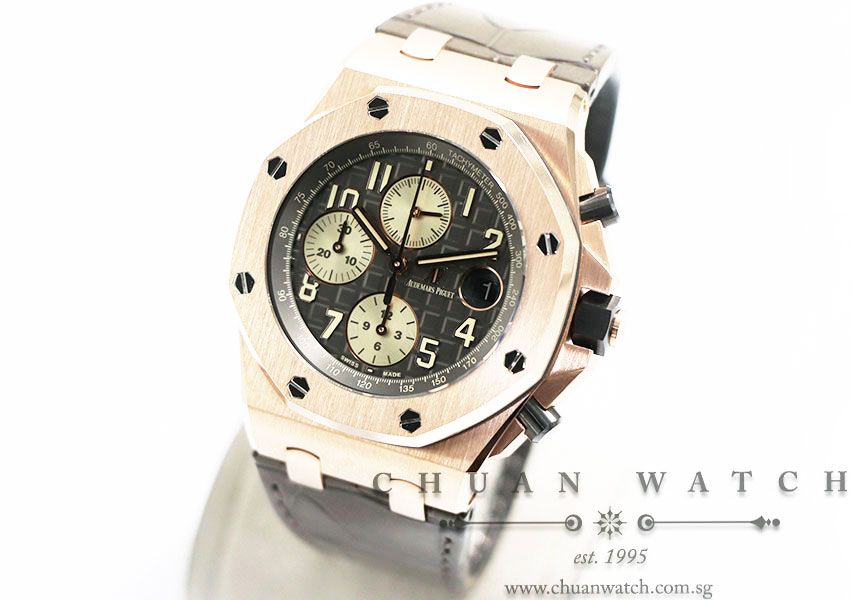 Audemars Piguet Royal Oak Offshore Rose Gold 42mm 26470OR Grey - Image 2
